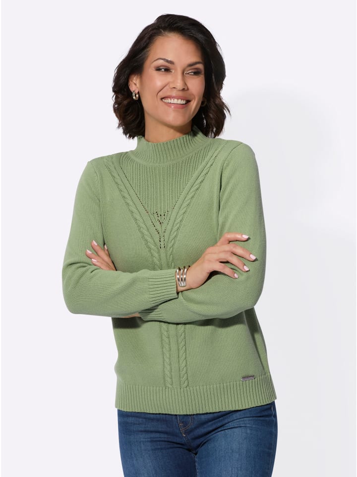 Pullover in eucalyptus