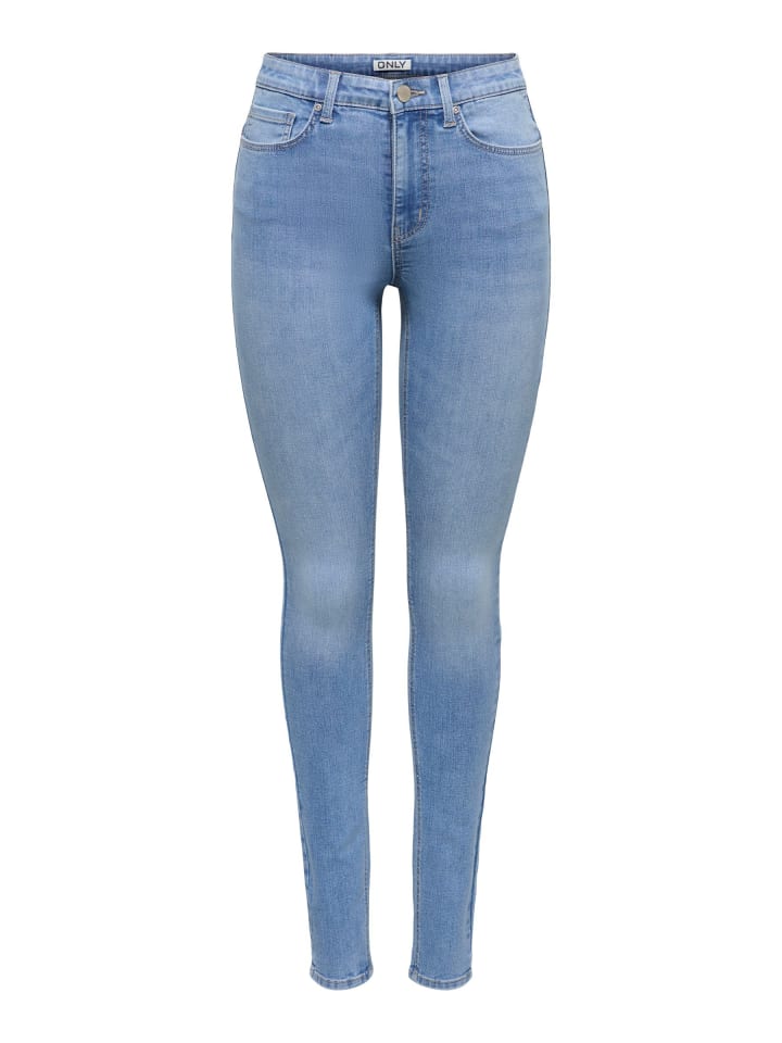 Skinny Jeans in Light Blue Denim