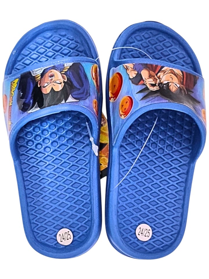 Badelatschen Dragon Ball in Blau