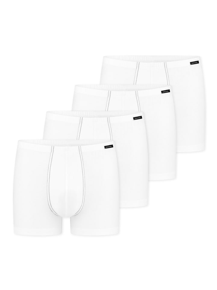 Retro Short / Pant Cotton Essentials in Weiß