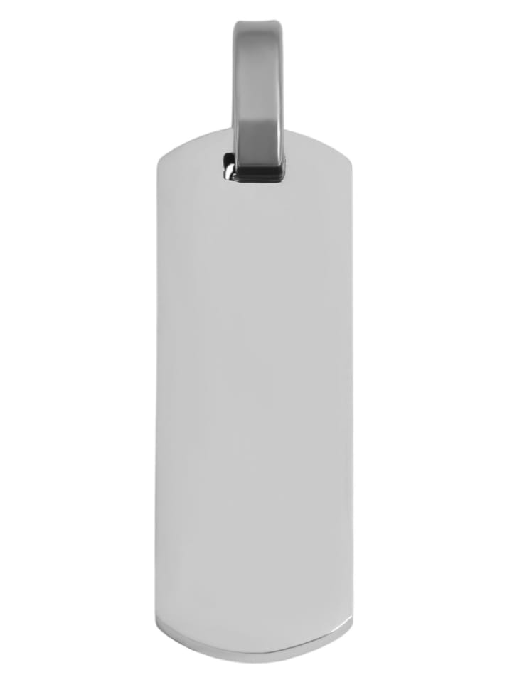 Unisex Anhänger aus Edelstahl in silber