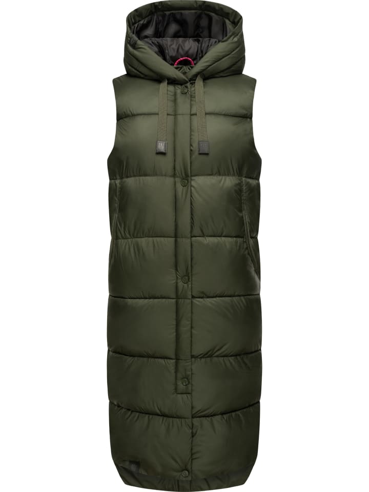 Steppweste Sayorii in Dark Olive