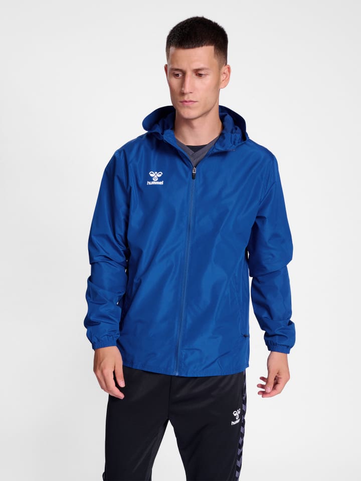 Reißverschluss Jacke Hmlessential Erwachsene in TRUE BLUE