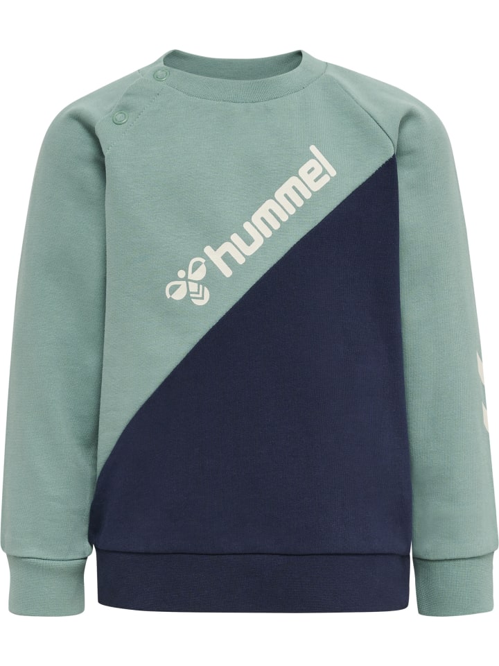Sweatshirt Raglanärmel Hmlsportive Jungen in BLACK IRIS