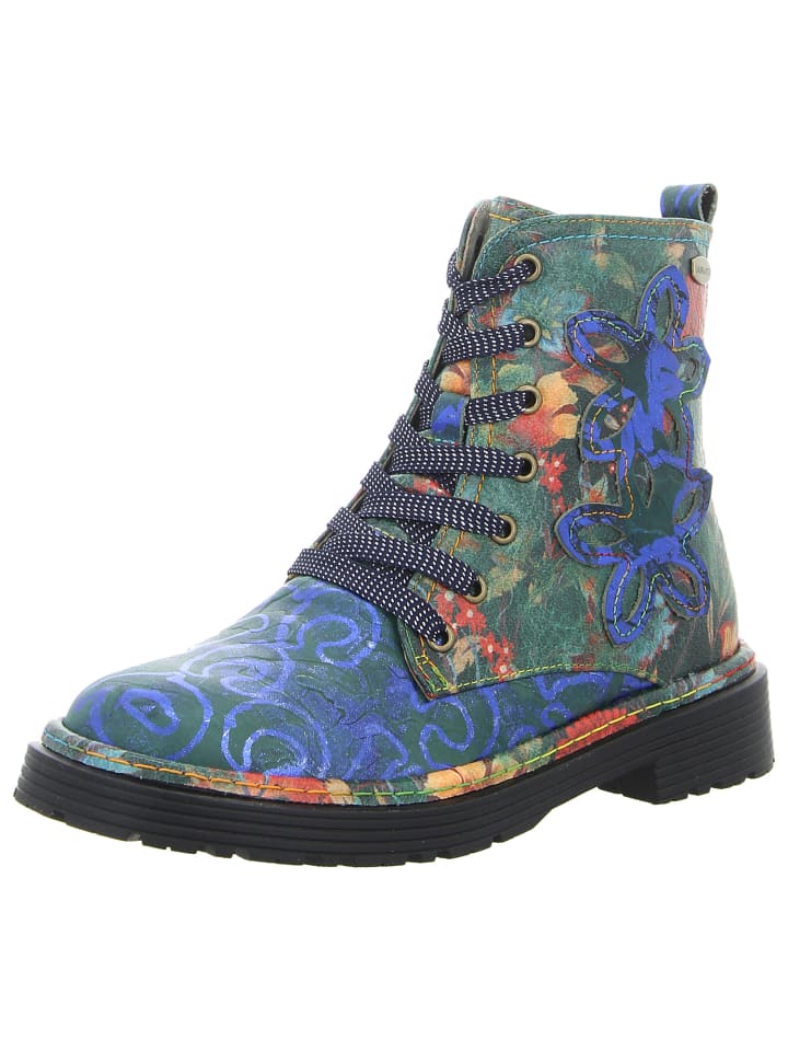 Stiefelette in mehrfarbig