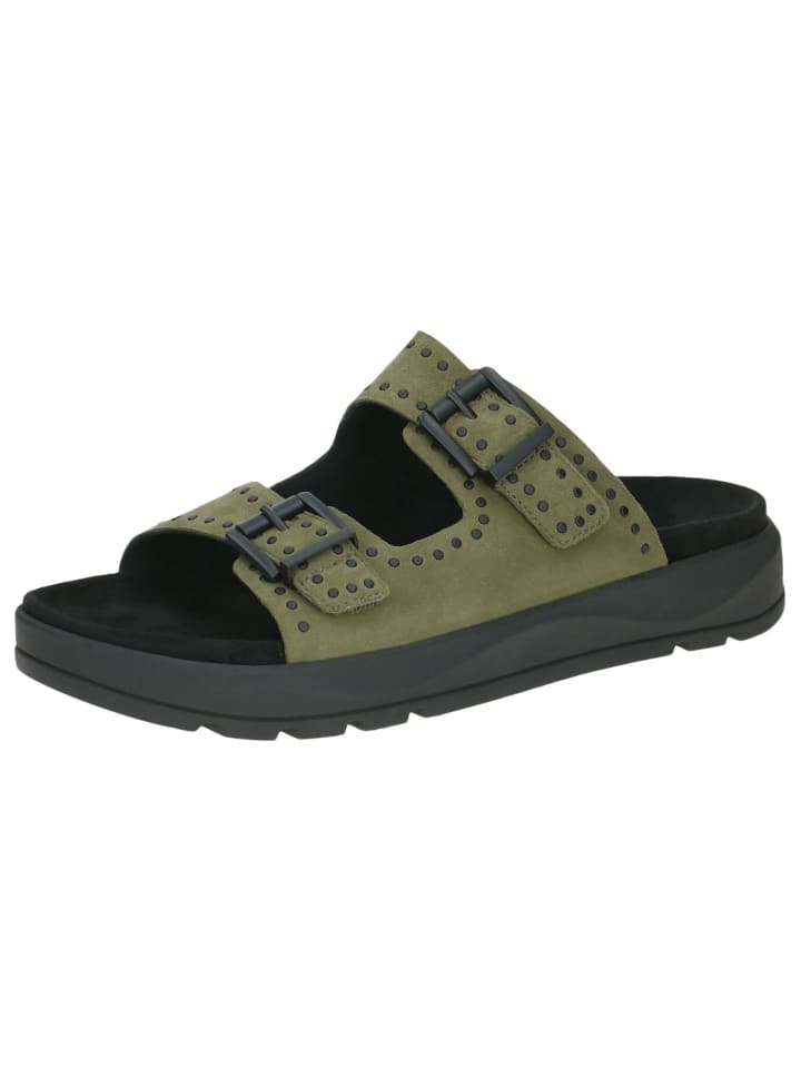 Pantolette in KHAKI SUEDE