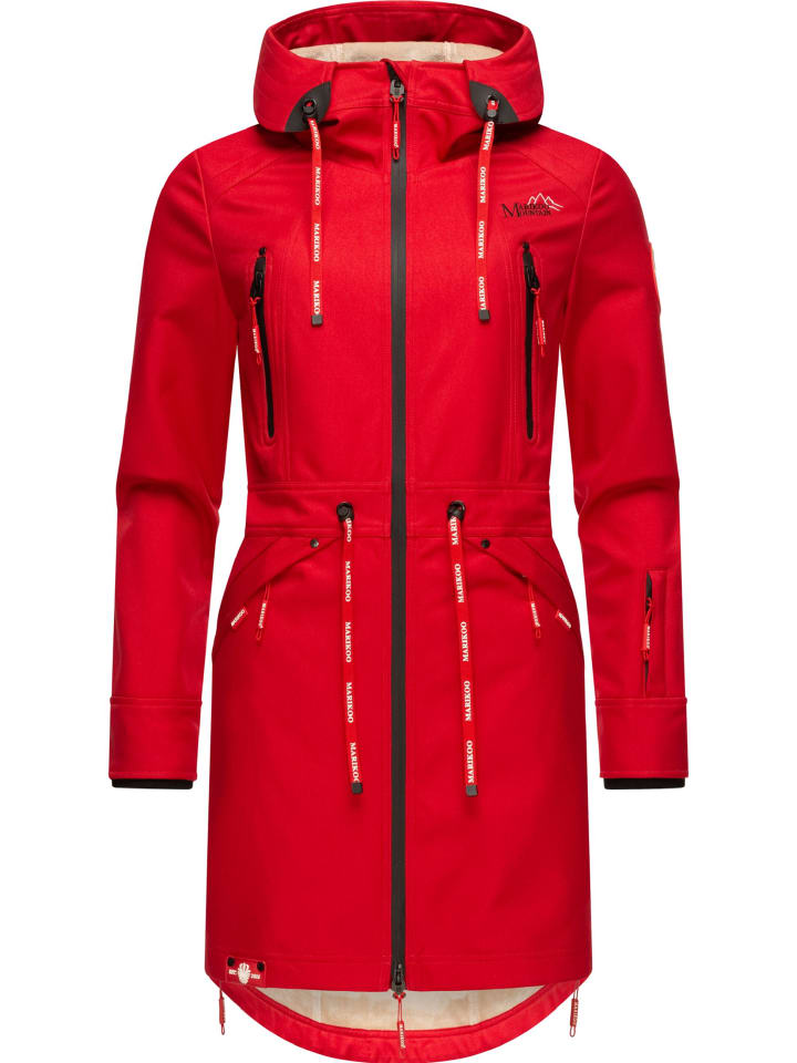 Funktionsmantel Racquellee in Red