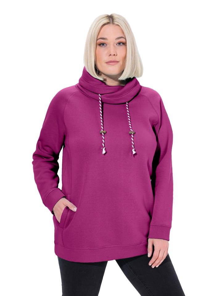 Sweatshirt in beere