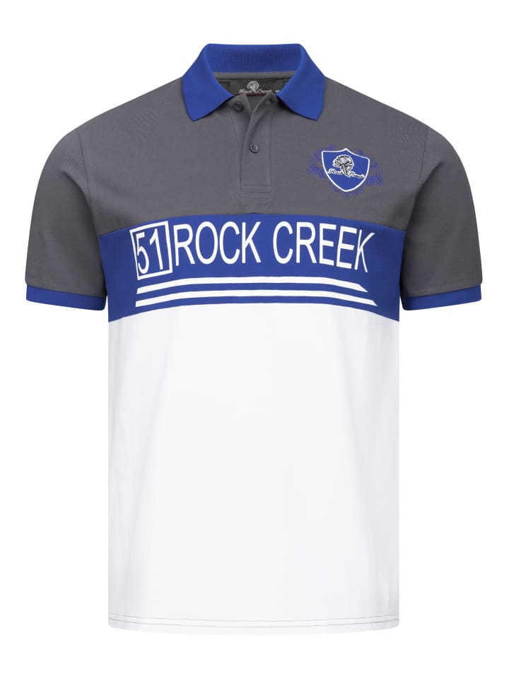 Poloshirt in Dunkelgrau
