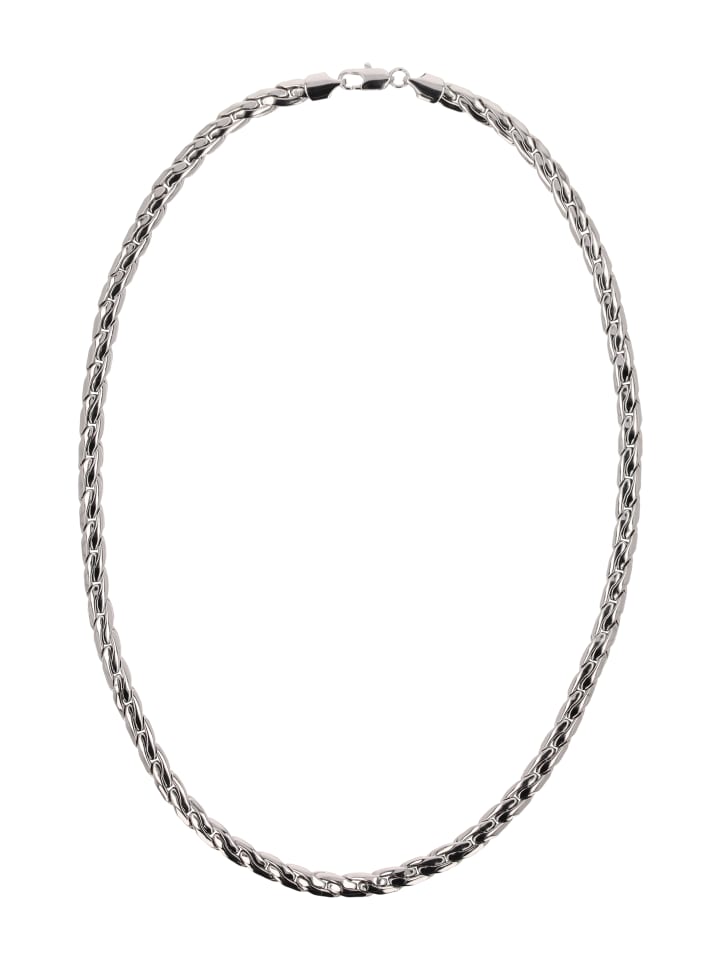 Women Chain Necklace in Silver