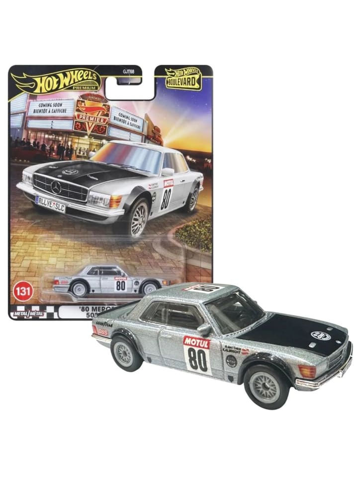 80 Mercedes-Benz 500 SLC Rallye HRT63 | Hot Wheels Boulevard Fahrzeug