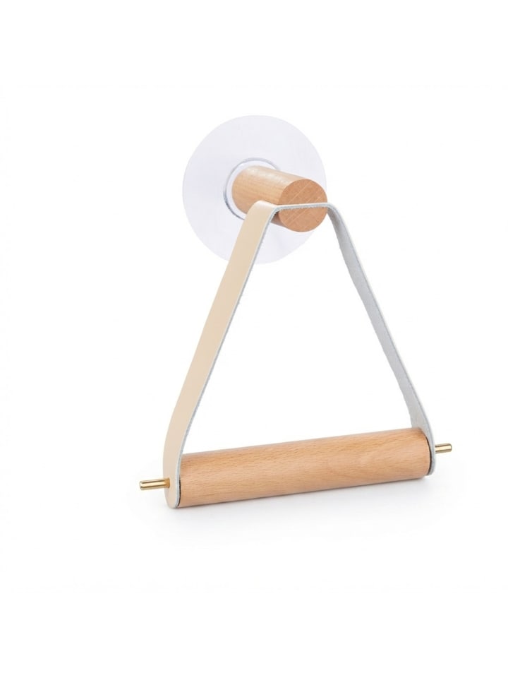 Toilettenpapierhalter in Natur - (B)18 x (H)18 x (T)8 cm