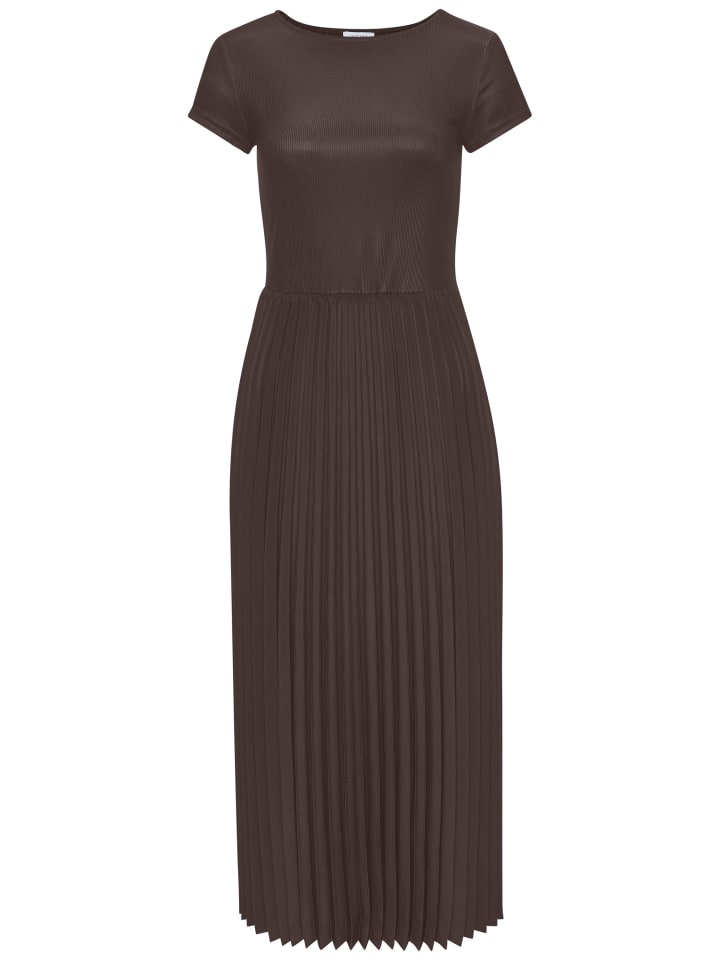 Midikleid in braun