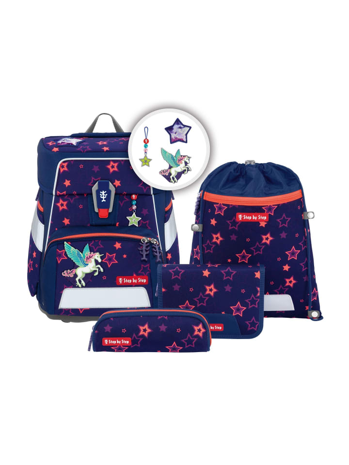 Space Shine Schulranzen-Set 5-teilig Pegasus Night Nuala