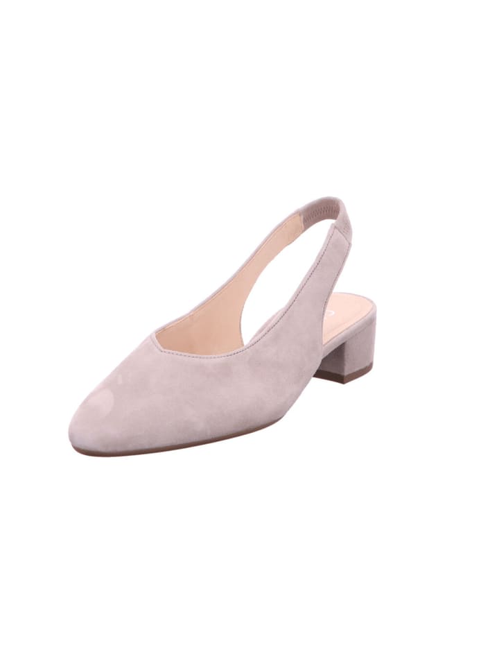 Sling-Pumps in beige