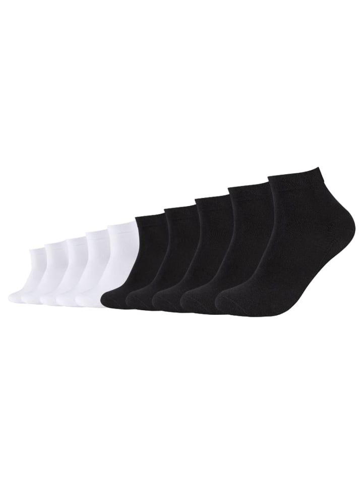 Quartersocken CA-Soft Organic Cotton Quarter 10er Pack in Mehrfarbig