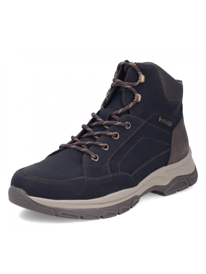 Schnürstiefel in Schwarz