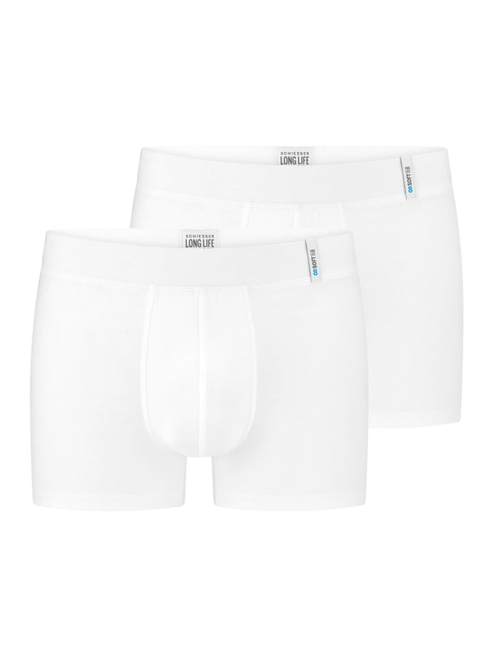 Retro Short / Pant Long Life Soft in Weiß
