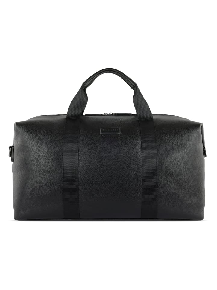 Elsa Weekender Reisetasche Leder 53 cm schwarz