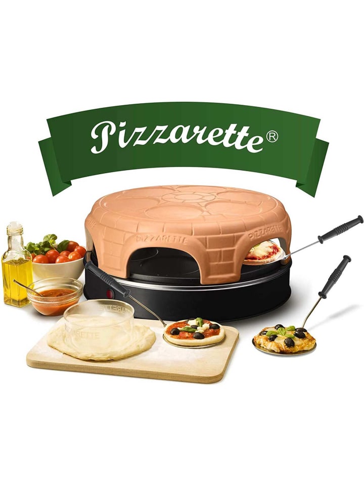 Pizza-Ofen, PIZZARETTE PO-115848.1 für 6 Personen Mini-Pizza