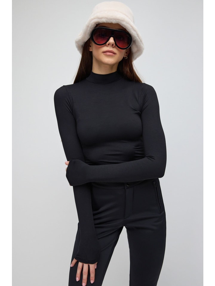 Blouse in Schwarz