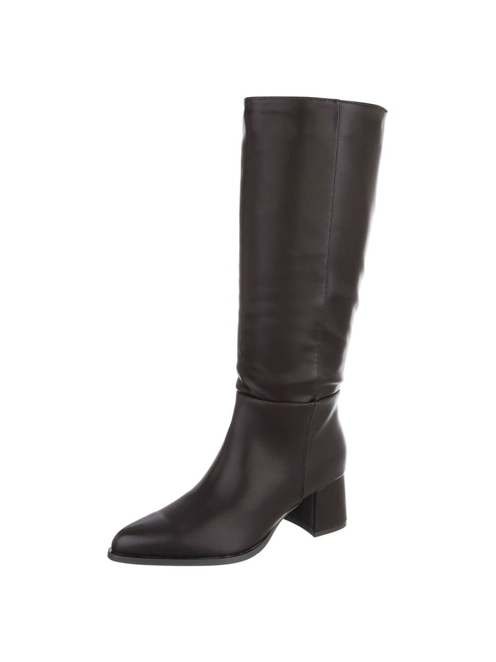 High Heel in Braun