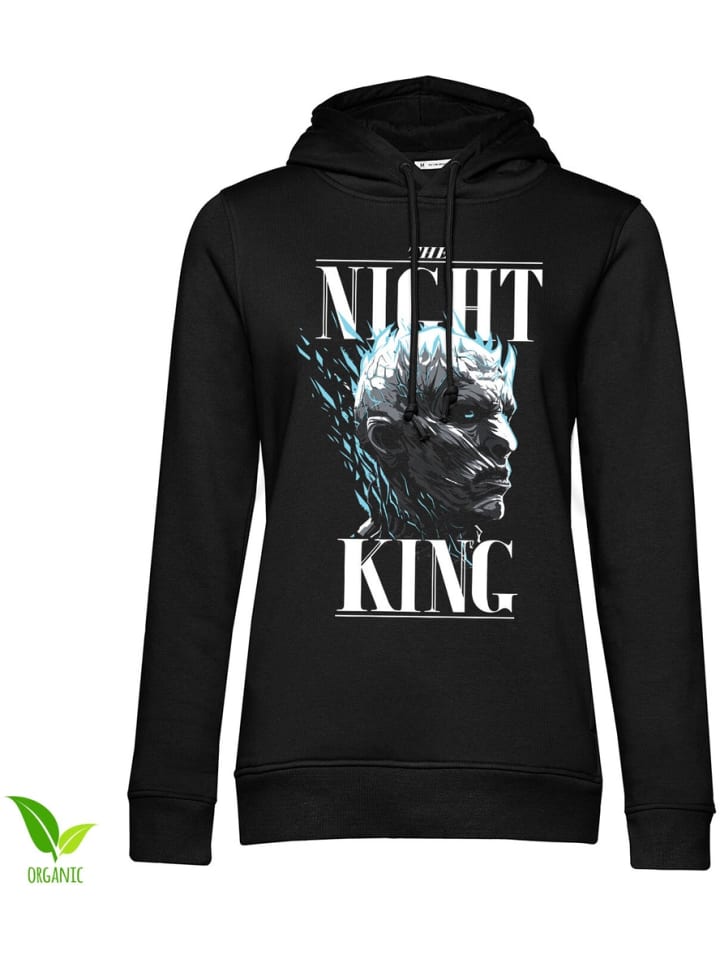 Hoodie "The Night King Girls Hoodie" in Schwarz