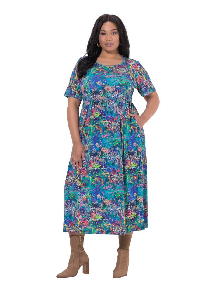 Kleid in azurblau