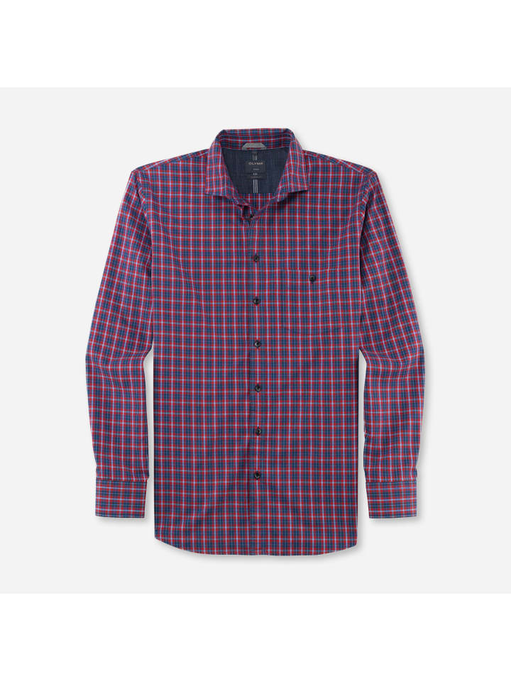 Casual Hemd im Caro Musterung in Multicolour