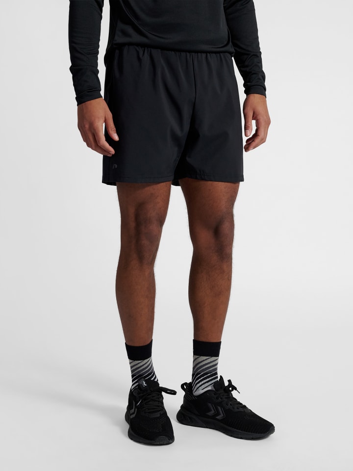 Reißverschluss Kurze Hose Nwlmax Ausführen. Herren in BLACK