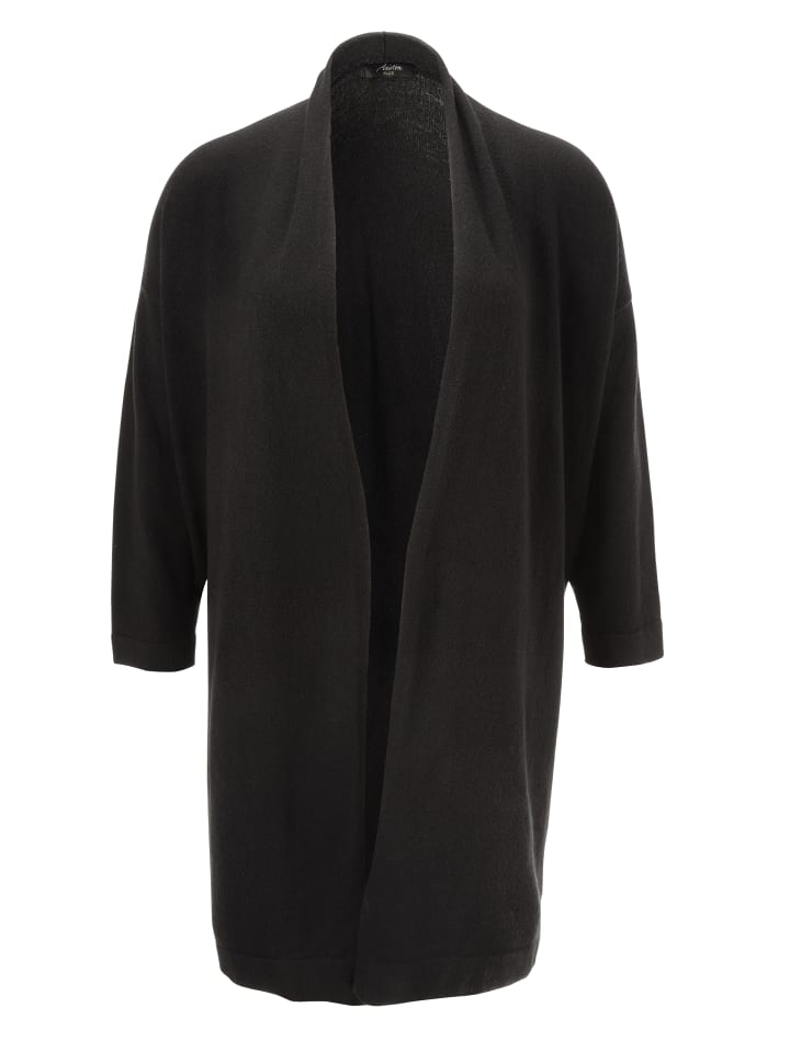 Strickjacke in schwarz