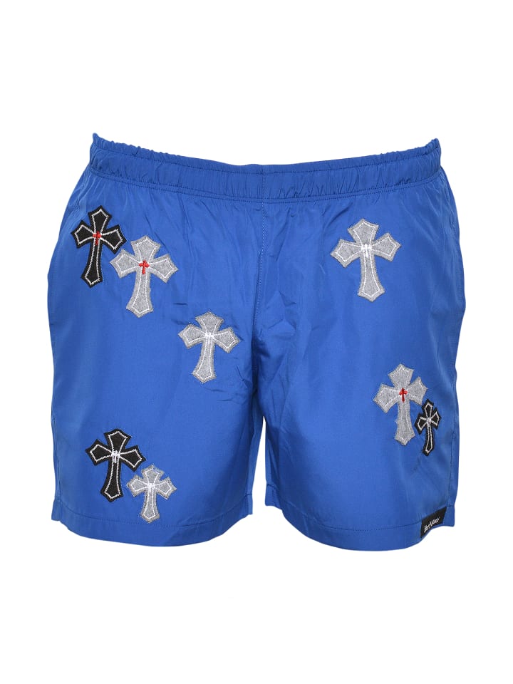 Cross Over Badehose Blau