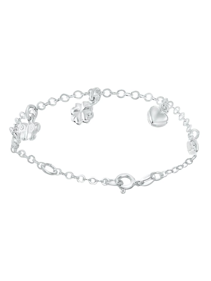 925 Silber Armband Herz