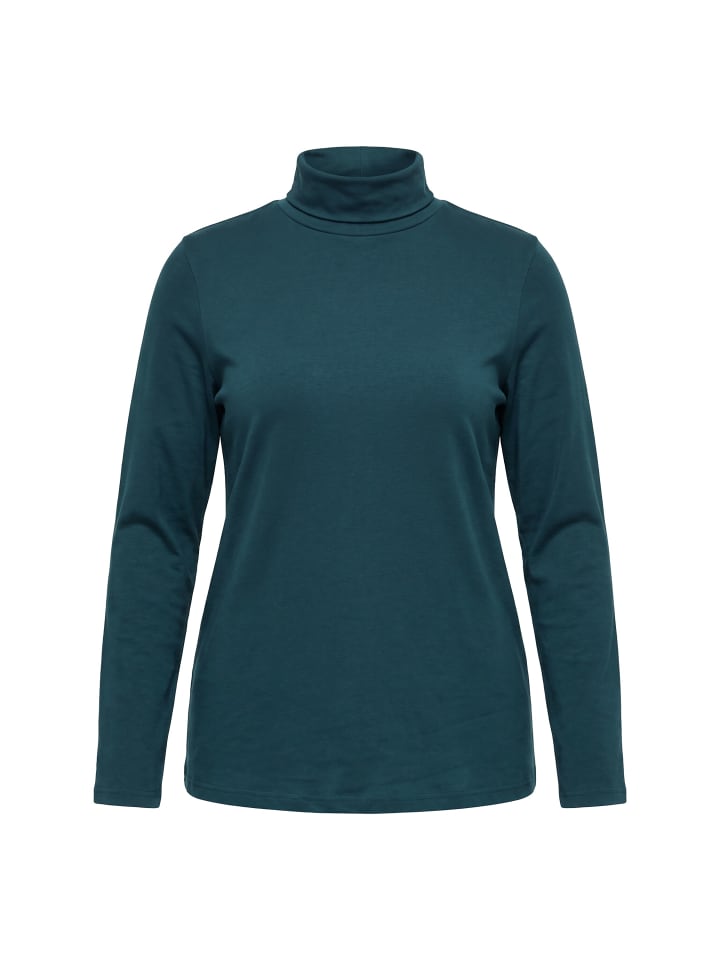 Shirt in nachtgrün