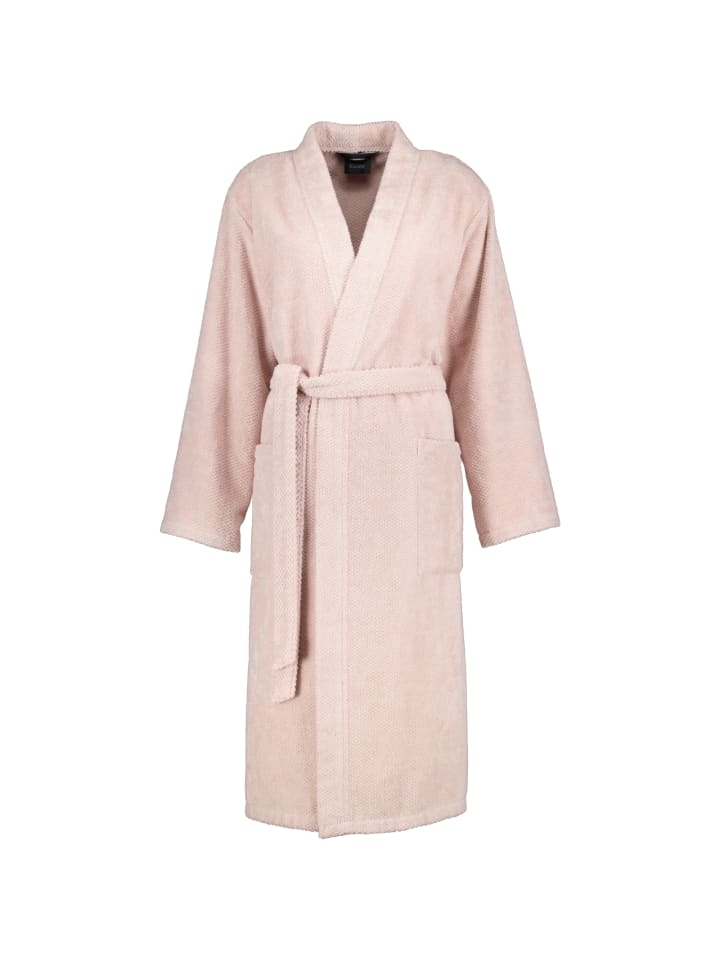 Cawö Bademäntel Damen Kimono Pure 5222 puder - 383 in puder - 383
