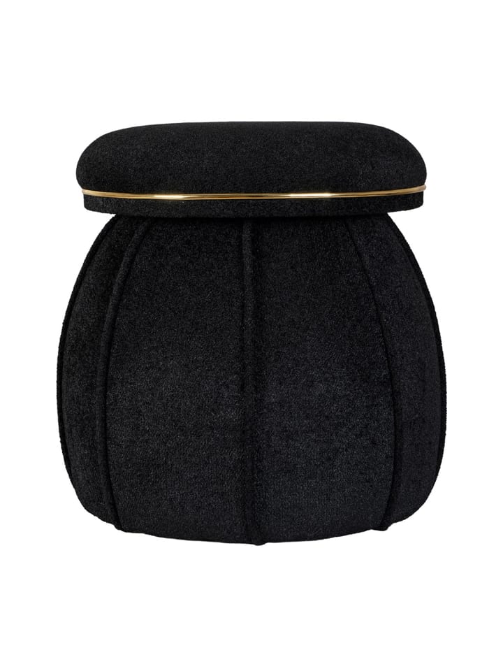Hocker Corin 135 in schwarz - gold