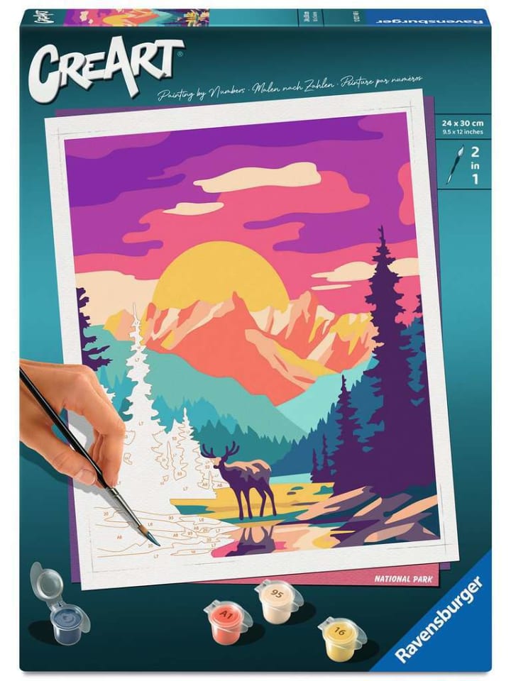 Ravensburger Kreativität National Park in bunt