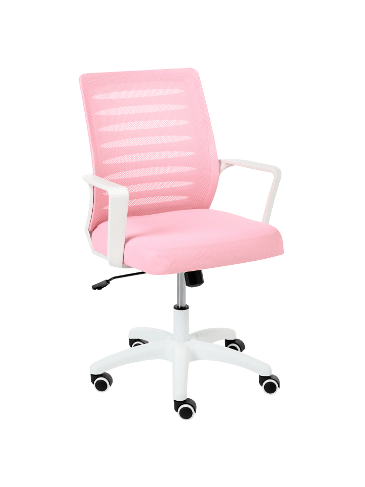 Bürostuhl RADIANT in Rosa/Weiß - (W) 58 x (H) 88 x (L) 58 cm