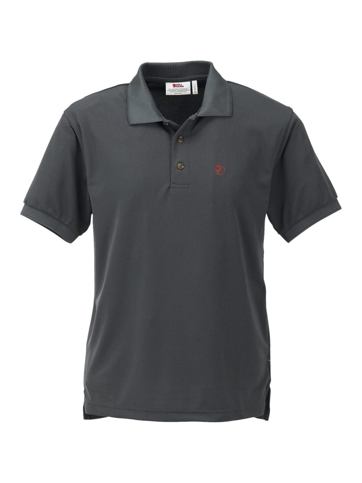 Poloshirt Crowley Piqué in Grau