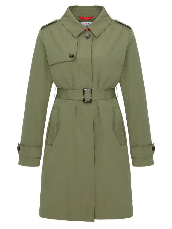 Damen Trenchcoat in grün