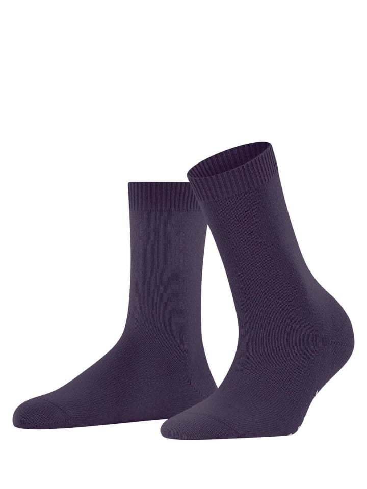 Cosy Wool Socke in Wineberry