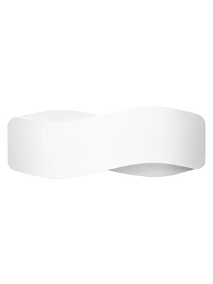 Wandleuchte DERICA 40 Stahl in Weiß (L)40cm (B)12cm (H)15cm
