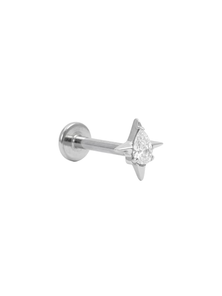 Piercing mit Rhodiumbeschichtung – Songat