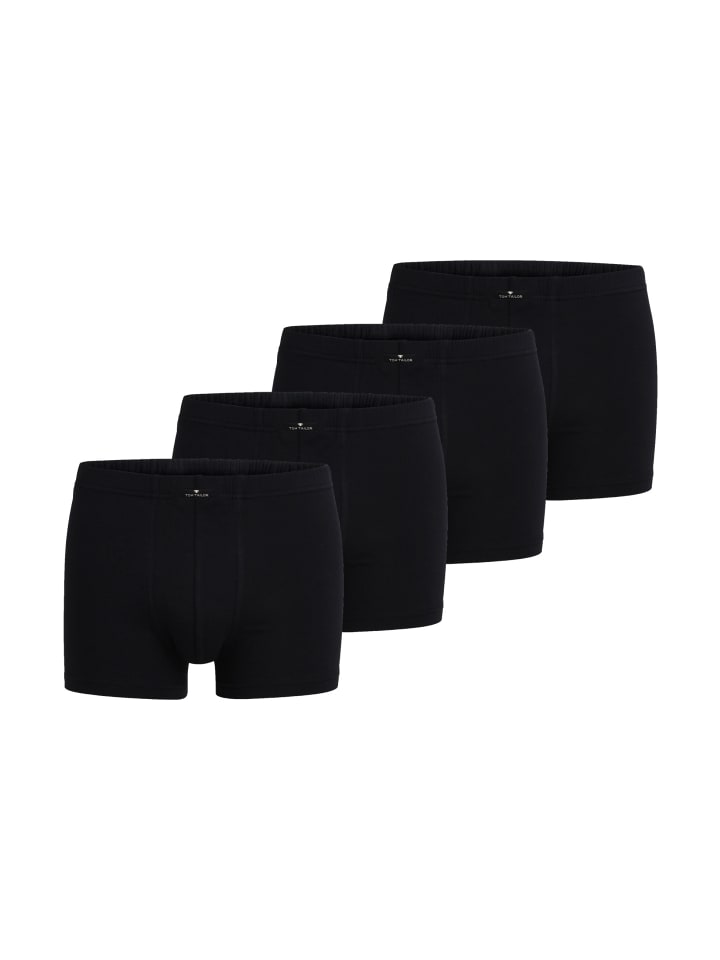 Pants 4Er Pack Texas in schwarz-dunkel-uni