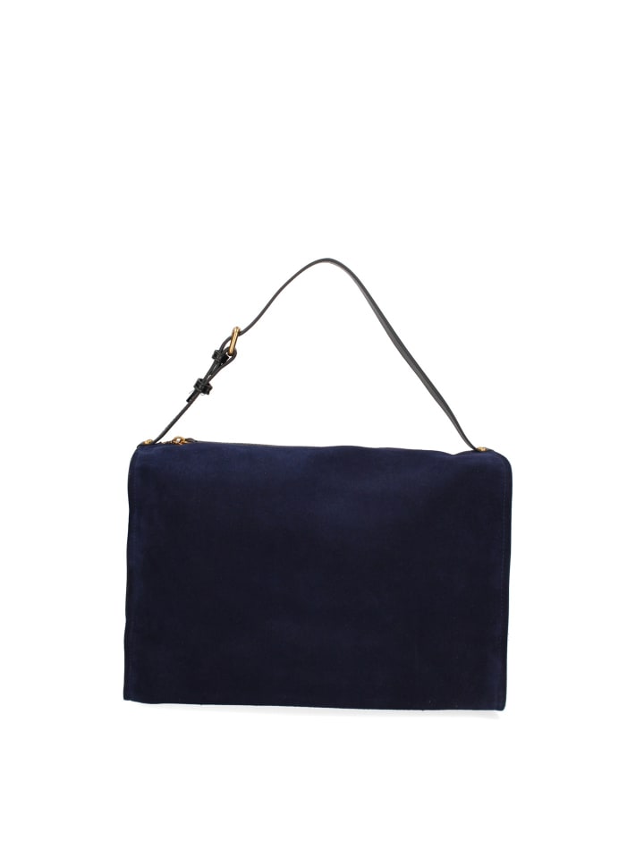 Schultertasche in BLU JEANS