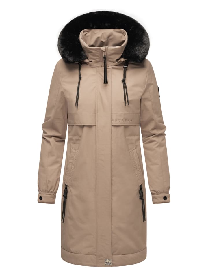 Kurzmantel Kaltwetterretter 14 in Taupe Grey