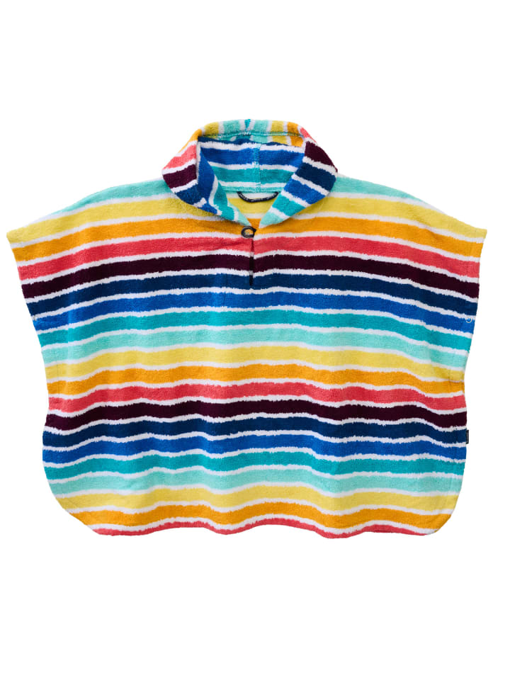 Badeponcho in bunt