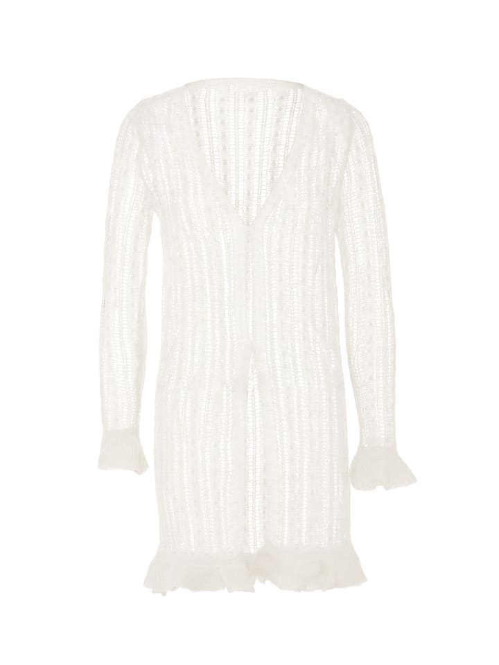 Women Cardigan in Wollweiss