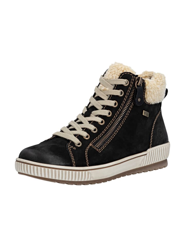 Sneaker High in Schwarz