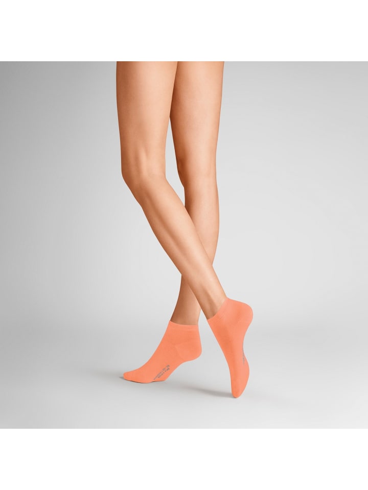Sneakersocken Relax Fine weich in Fresh coral